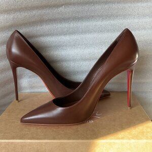 CHRISTIAN LOUBOUTIN Kate 100 leather pumps